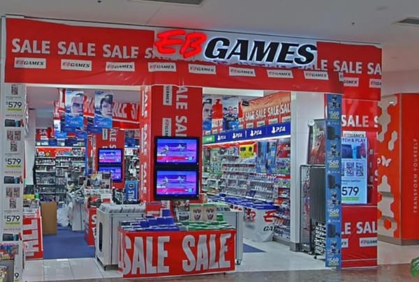 EB Games新西兰集体谢幕，“月底全部关门”