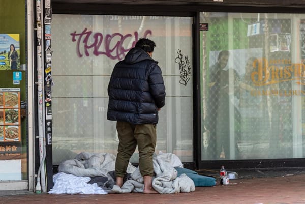 新西兰将把乞丐从CBD赶走，违抗者可坐牢