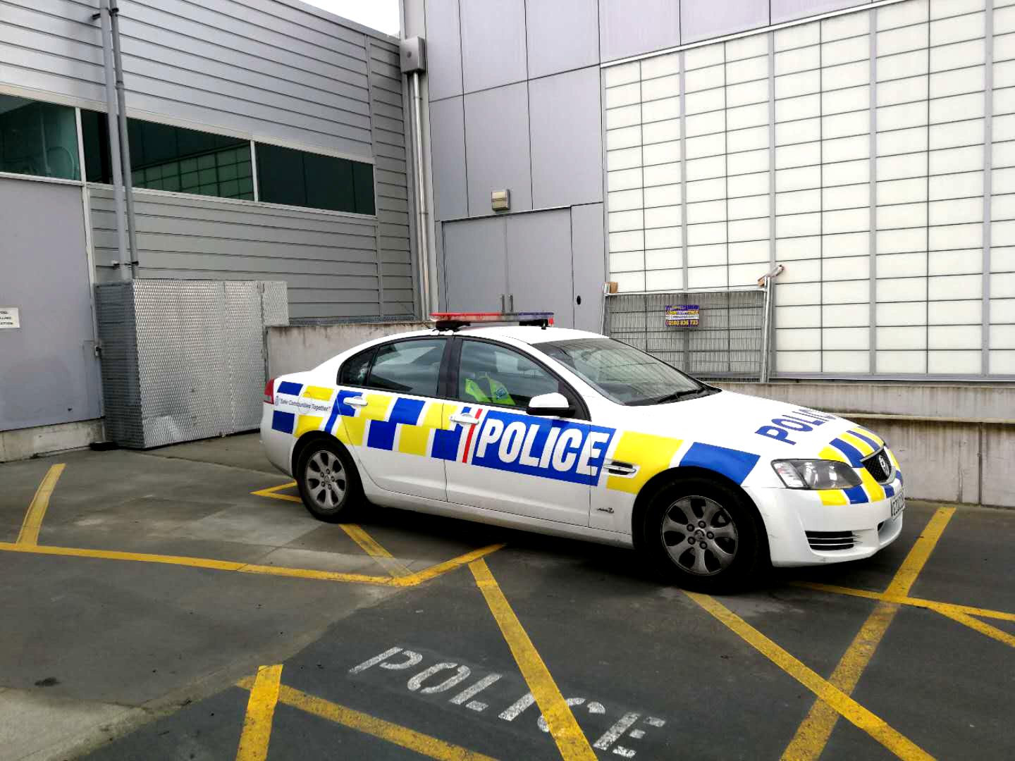 police-car-parked